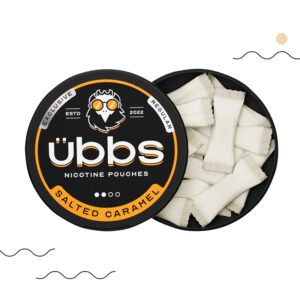 Übbs salted caramel nicotine pouches