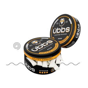 Übbs salted caramel nicotine pouches