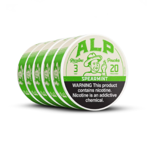 alp nicotine pouches spearmint 5 pack