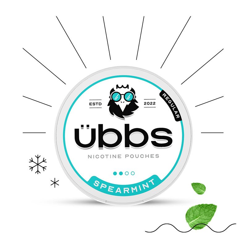 Übbs spearmint nicotine pouches Übbs spearmint nicotine pouches