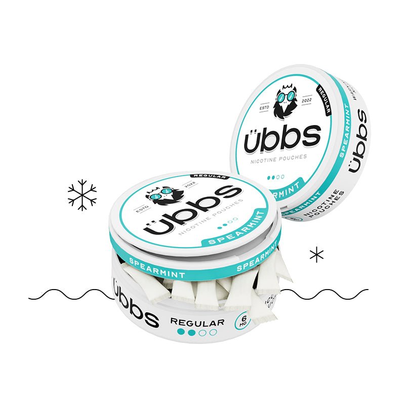 Übbs spearmint nicotine pouches Übbs spearmint nicotine pouches