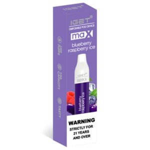 blueberry raspberry ice iget max