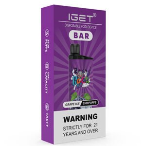 grape ice iget bar