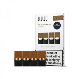 juul pods golden tobacco 8 boxes