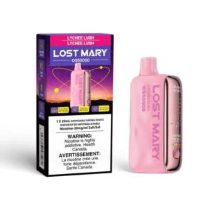 lychee lush flavour lost mary os50000 disposable vape new