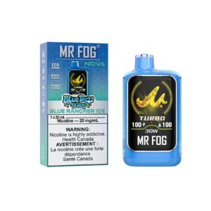 mr fog nova 36k nicotine free disposable vape