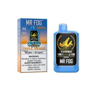 mr fog nova 36k nicotine free disposable vape