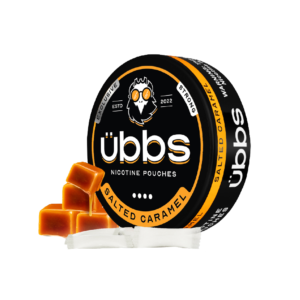 Übbs salted caramel nicotine pouches