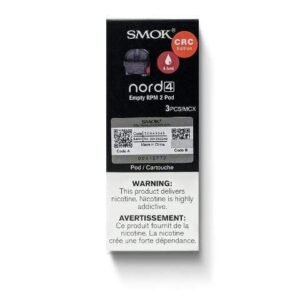 smok nord 4 empty rpm 2 pods (3 pack)