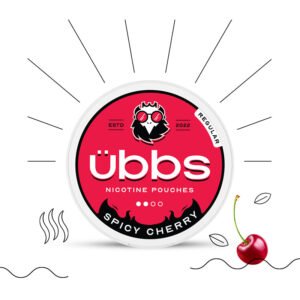 Übbs spicy cherry nicotine pouches